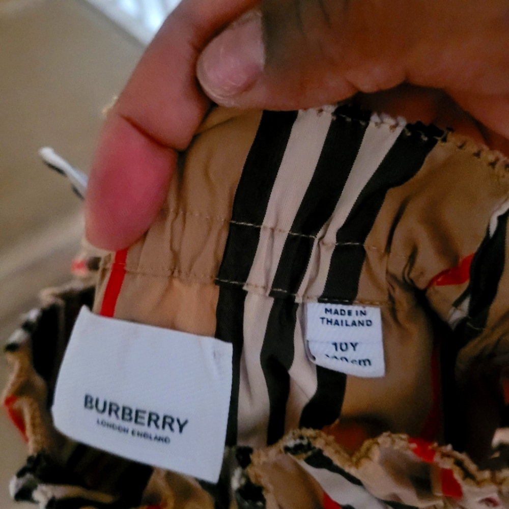 Authentic Girl size 10 Burberry 2 pocket  Dress